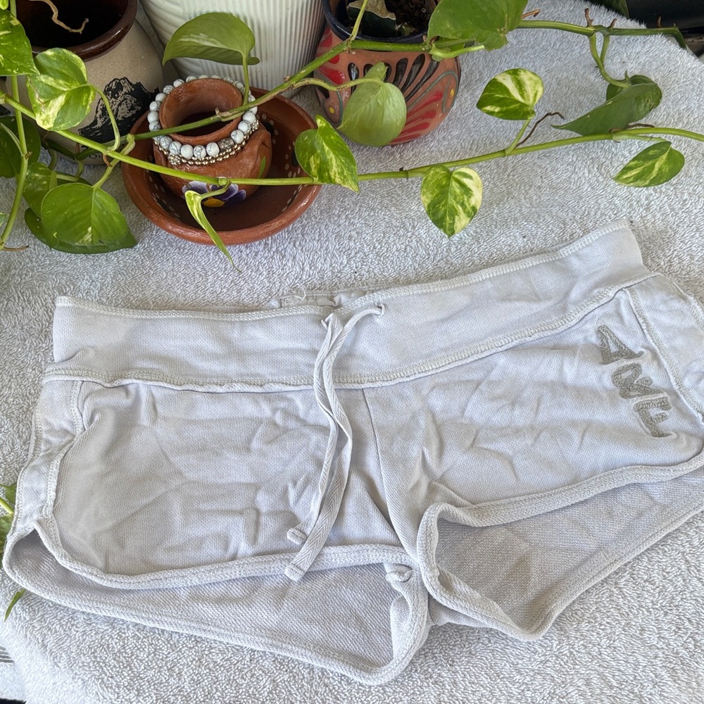 🎃🎃🎃Abercrombie & Fitch Light Gray Lounge Shorts